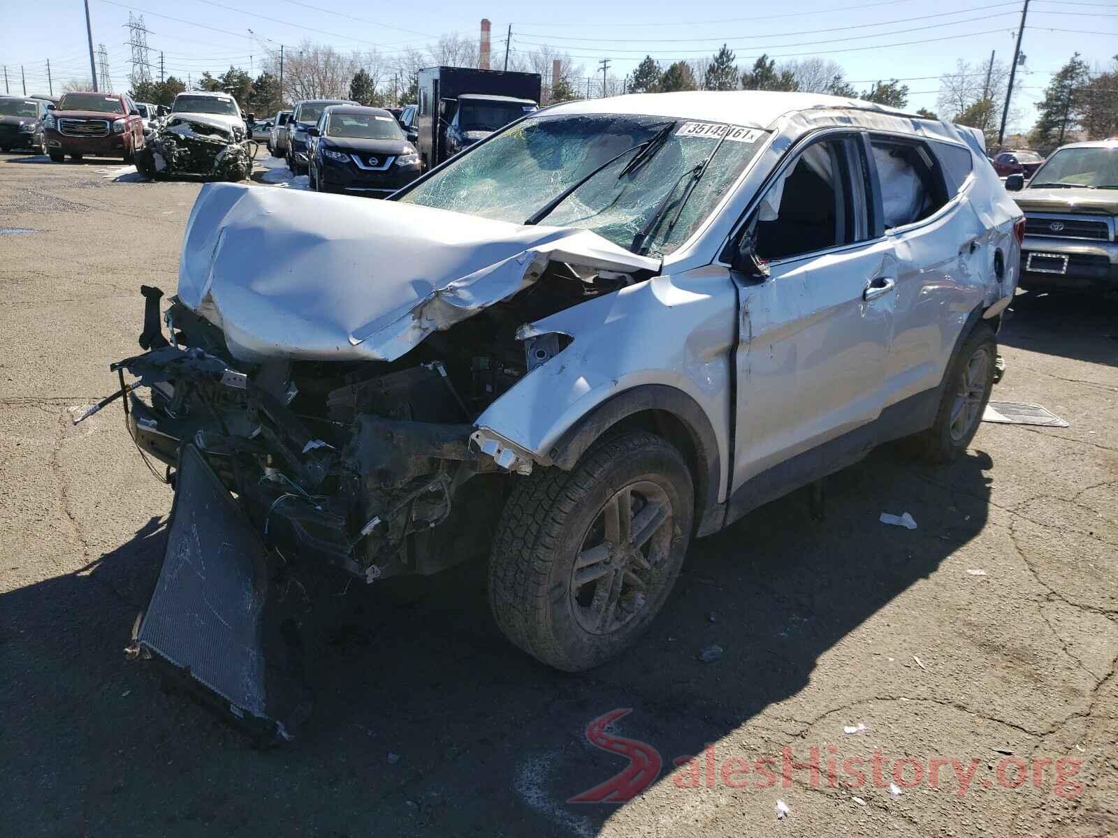 5XYZTDLB2JG552503 2018 HYUNDAI SANTA FE