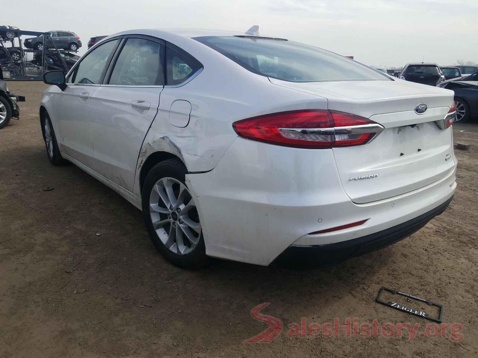 3FA6P0HD3KR163733 2019 FORD FUSION