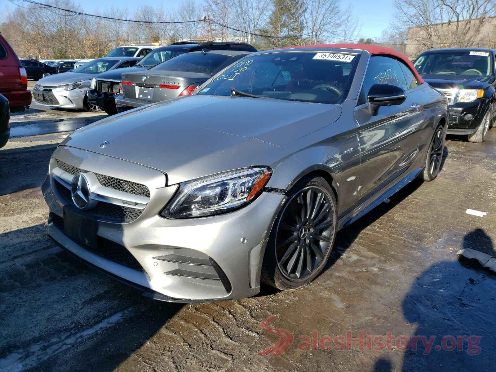 WDDWK6EB5KF845594 2019 MERCEDES-BENZ C CLASS