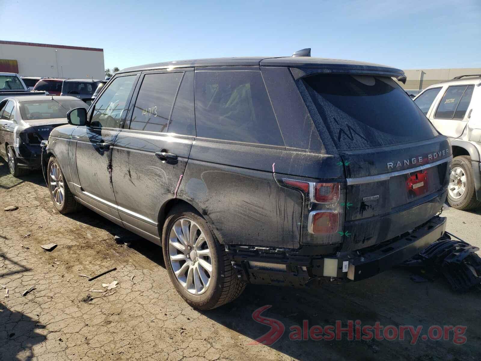 SALGS2RK4JA396723 2018 LAND ROVER RANGEROVER