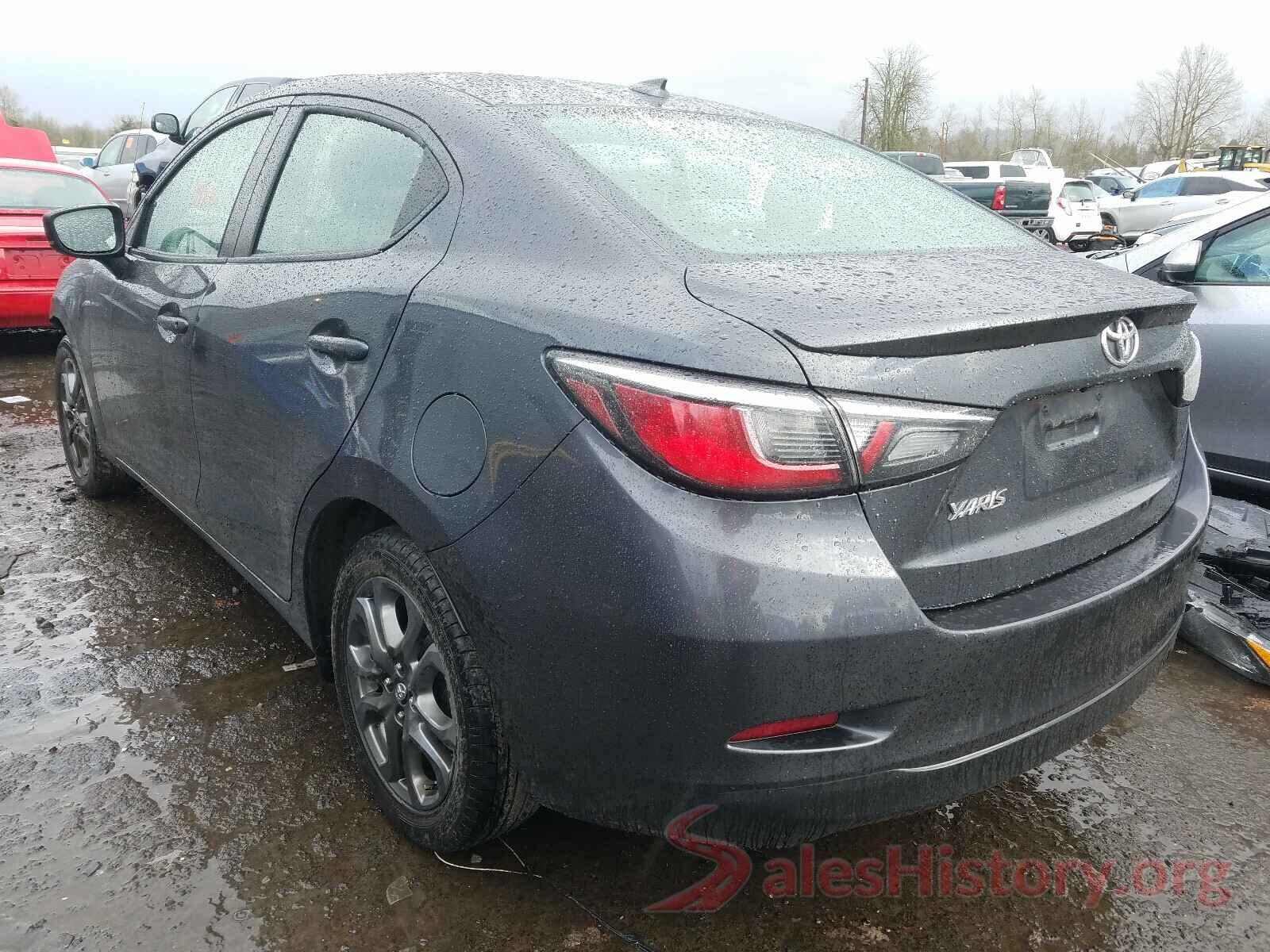 3MYDLBYV8KY524284 2019 TOYOTA YARIS