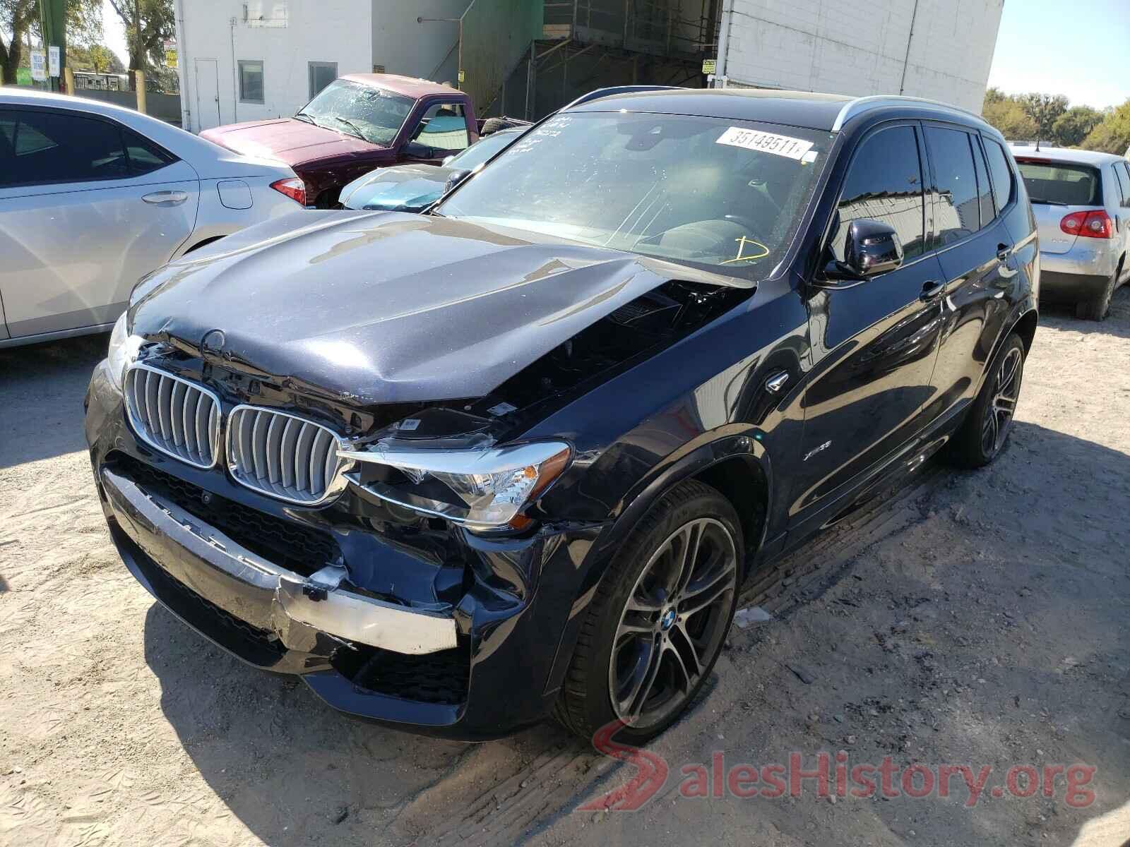 5UXWX7C53H0U40441 2017 BMW X3