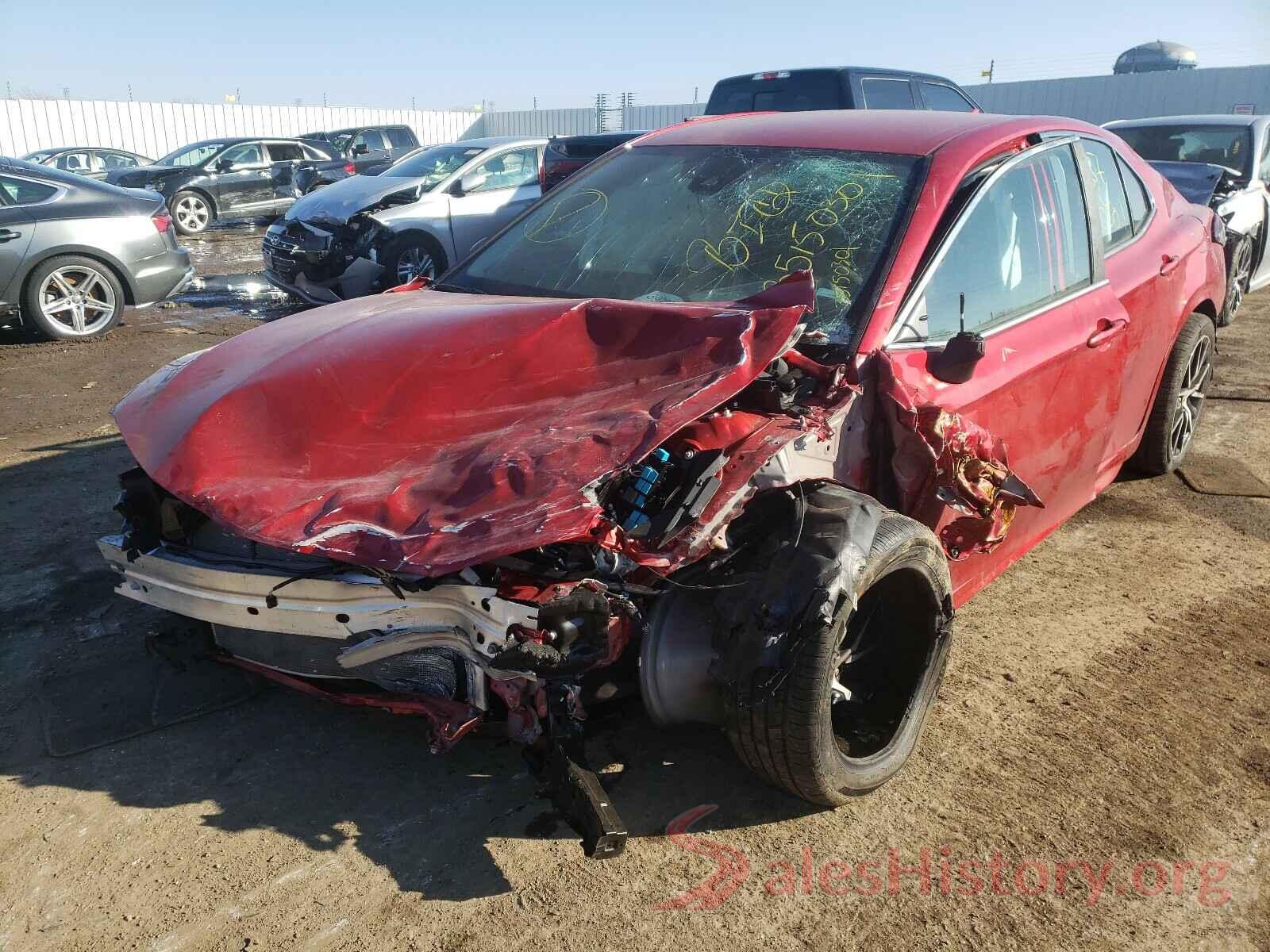 4T1G11AK2MU427448 2021 TOYOTA CAMRY