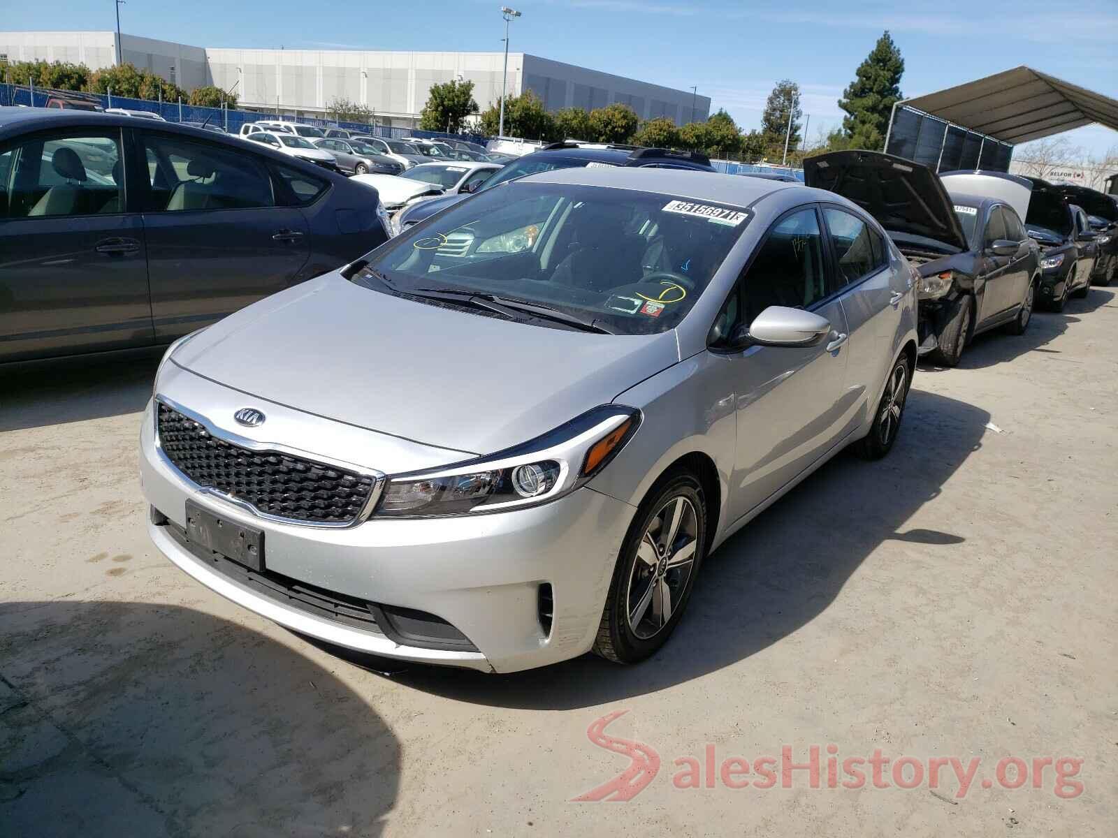 3KPFL4A71JE254006 2018 KIA FORTE