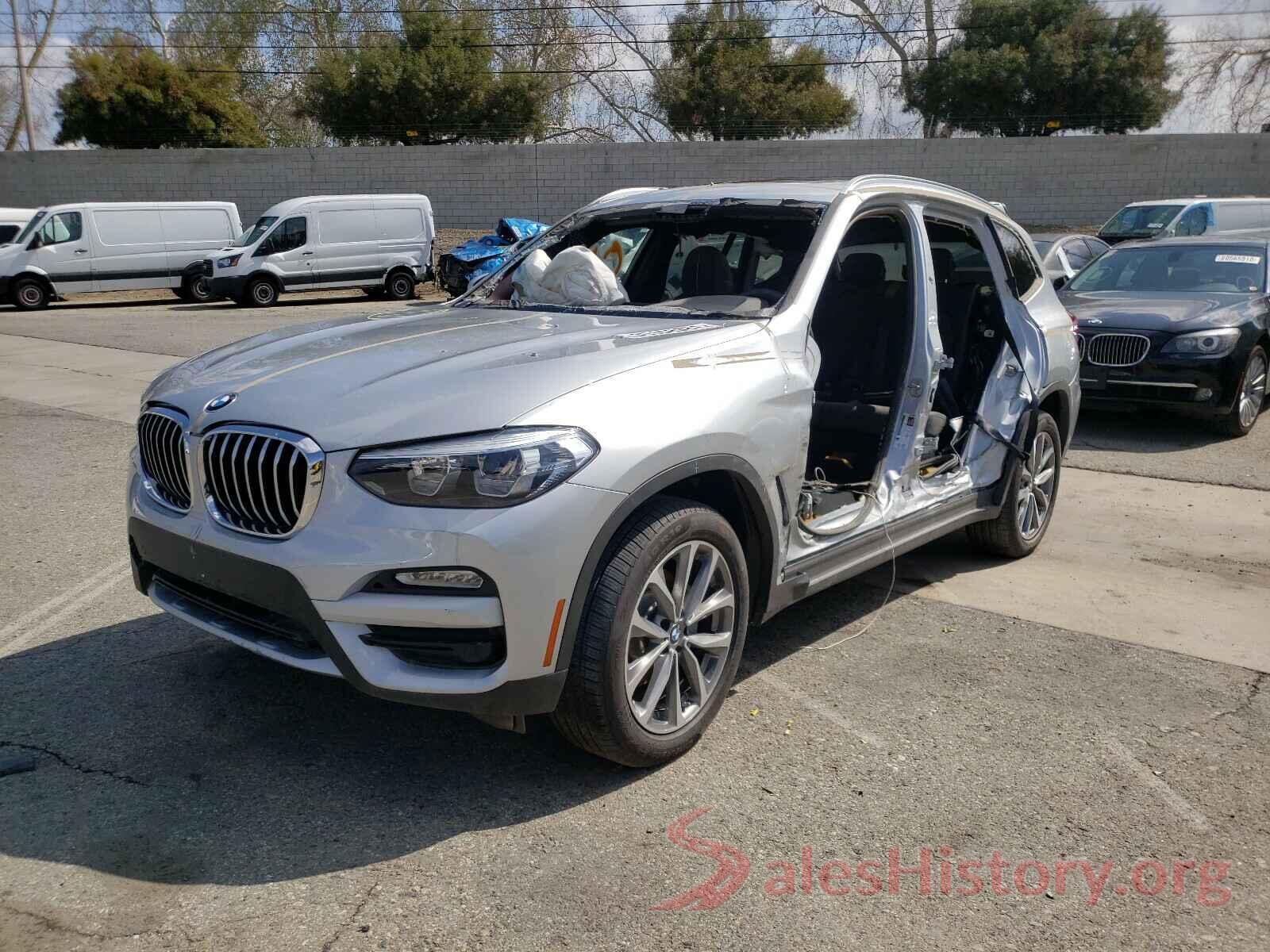 5UXTR7C53KLF30114 2019 BMW X3