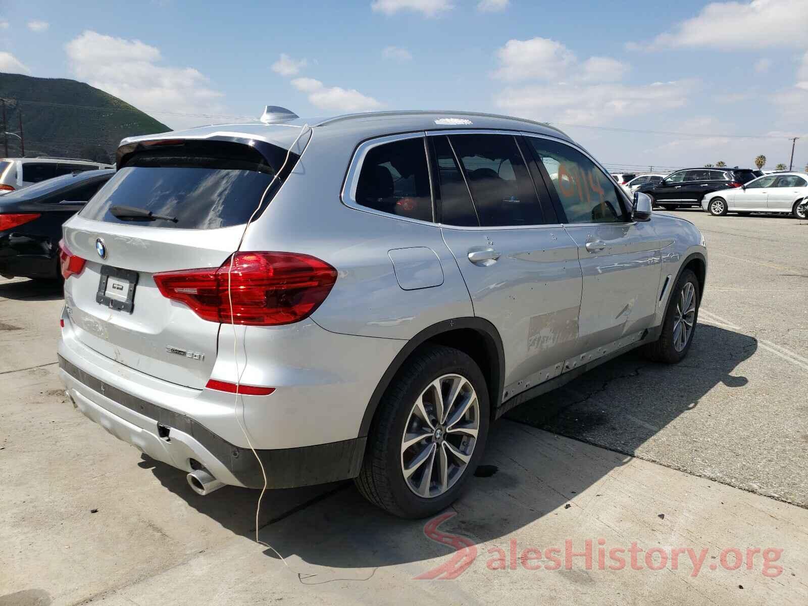 5UXTR7C53KLF30114 2019 BMW X3