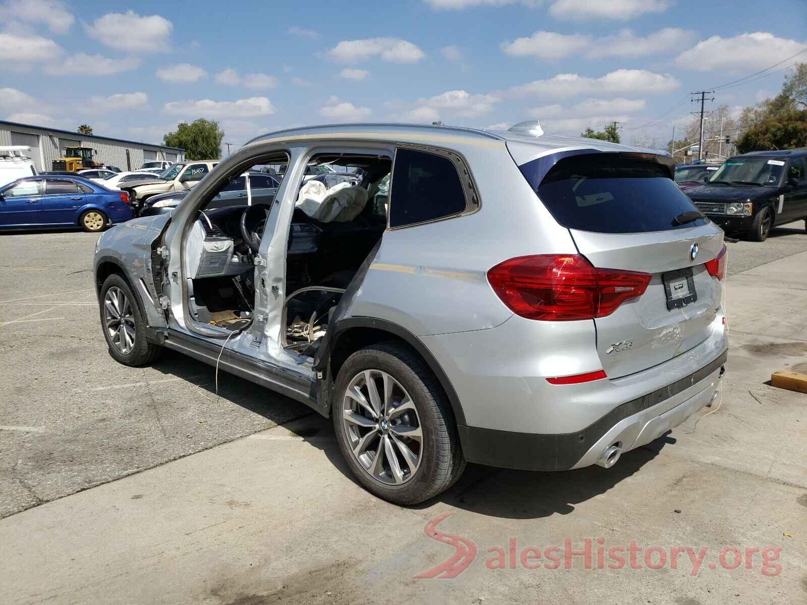 5UXTR7C53KLF30114 2019 BMW X3