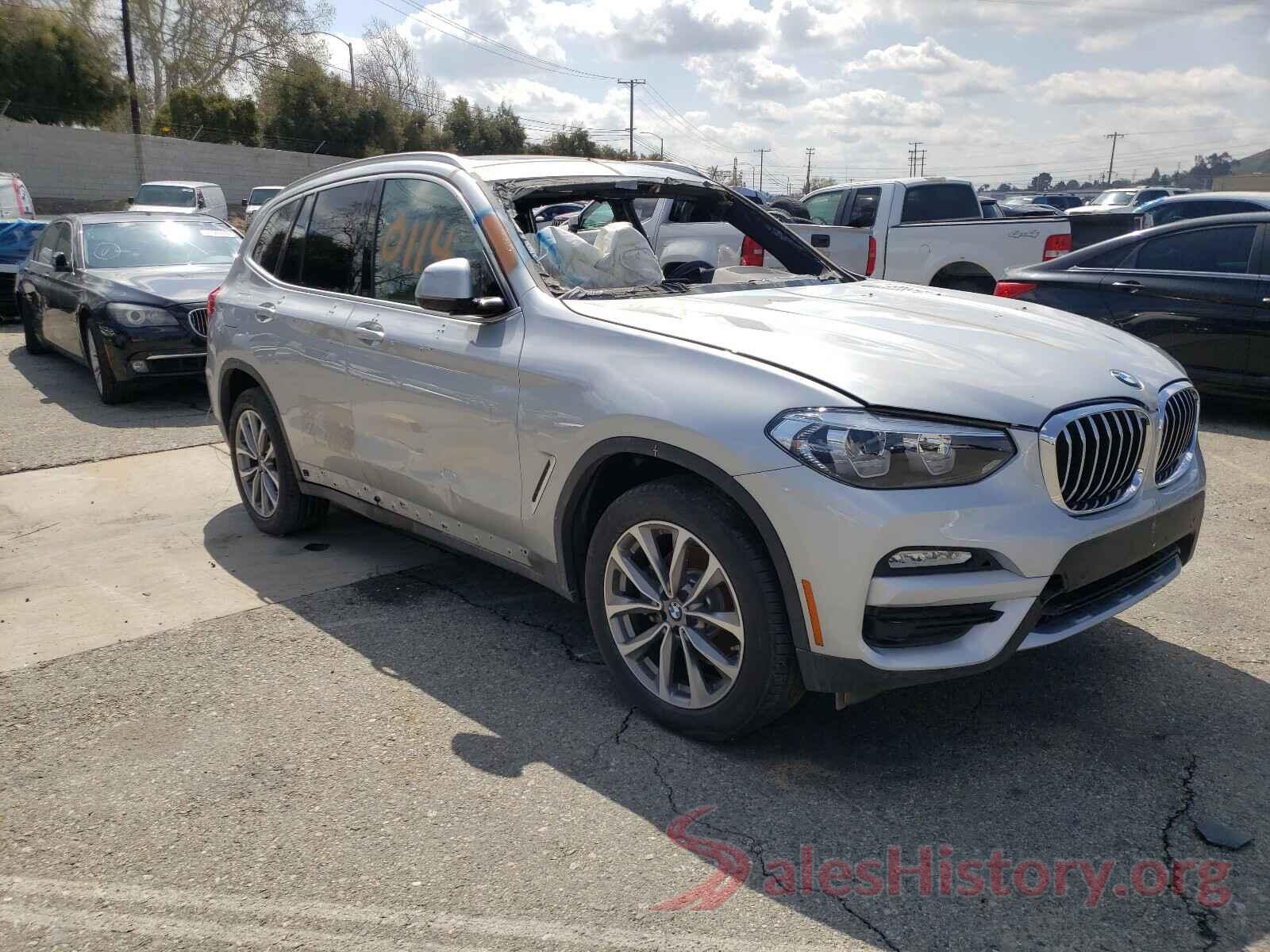 5UXTR7C53KLF30114 2019 BMW X3