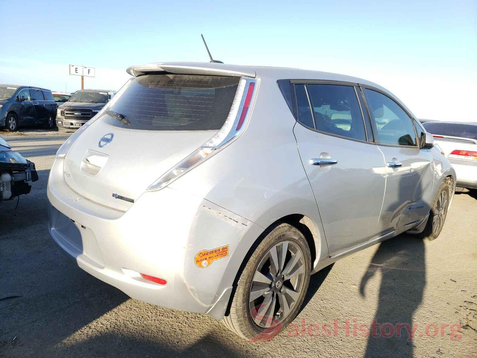 1N4BZ0CP7GC304688 2016 NISSAN LEAF