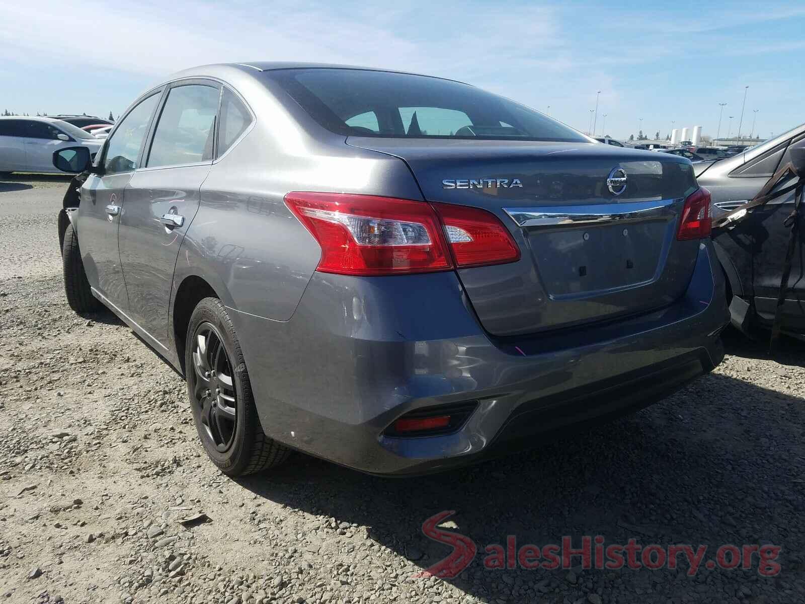 3N1AB7AP8GY284273 2016 NISSAN SENTRA