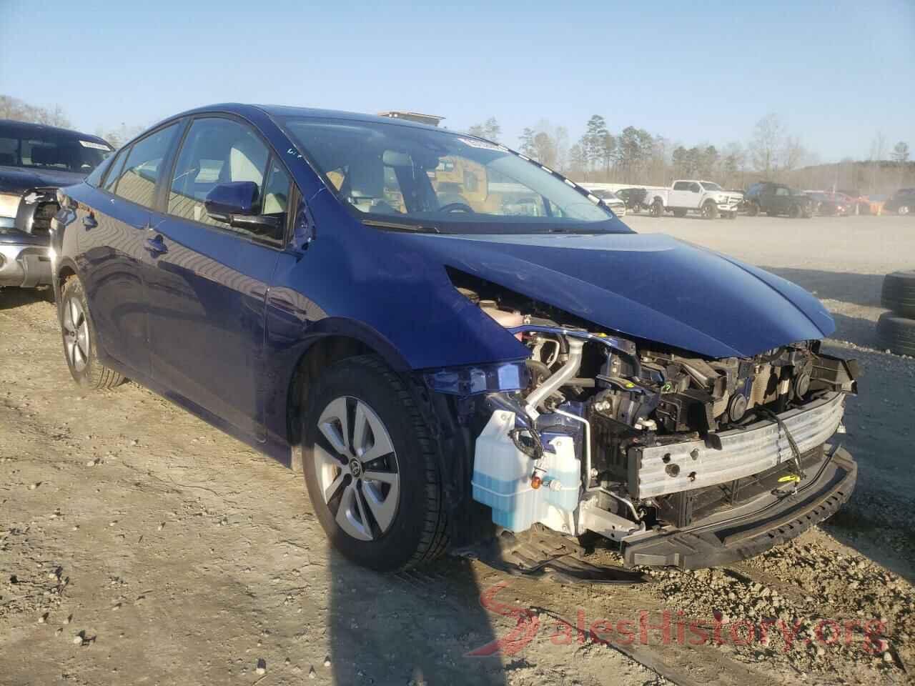 JTDKARFU3J3064117 2018 TOYOTA PRIUS