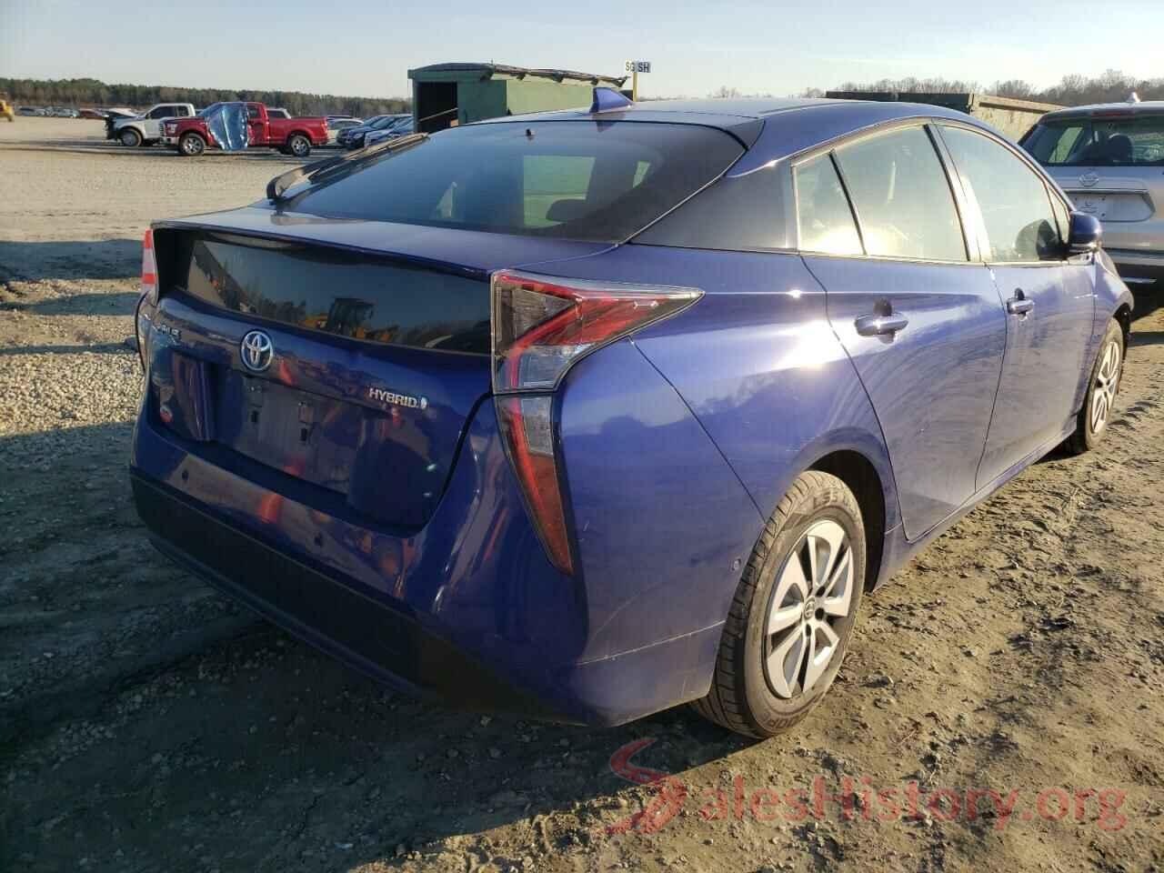 JTDKARFU3J3064117 2018 TOYOTA PRIUS