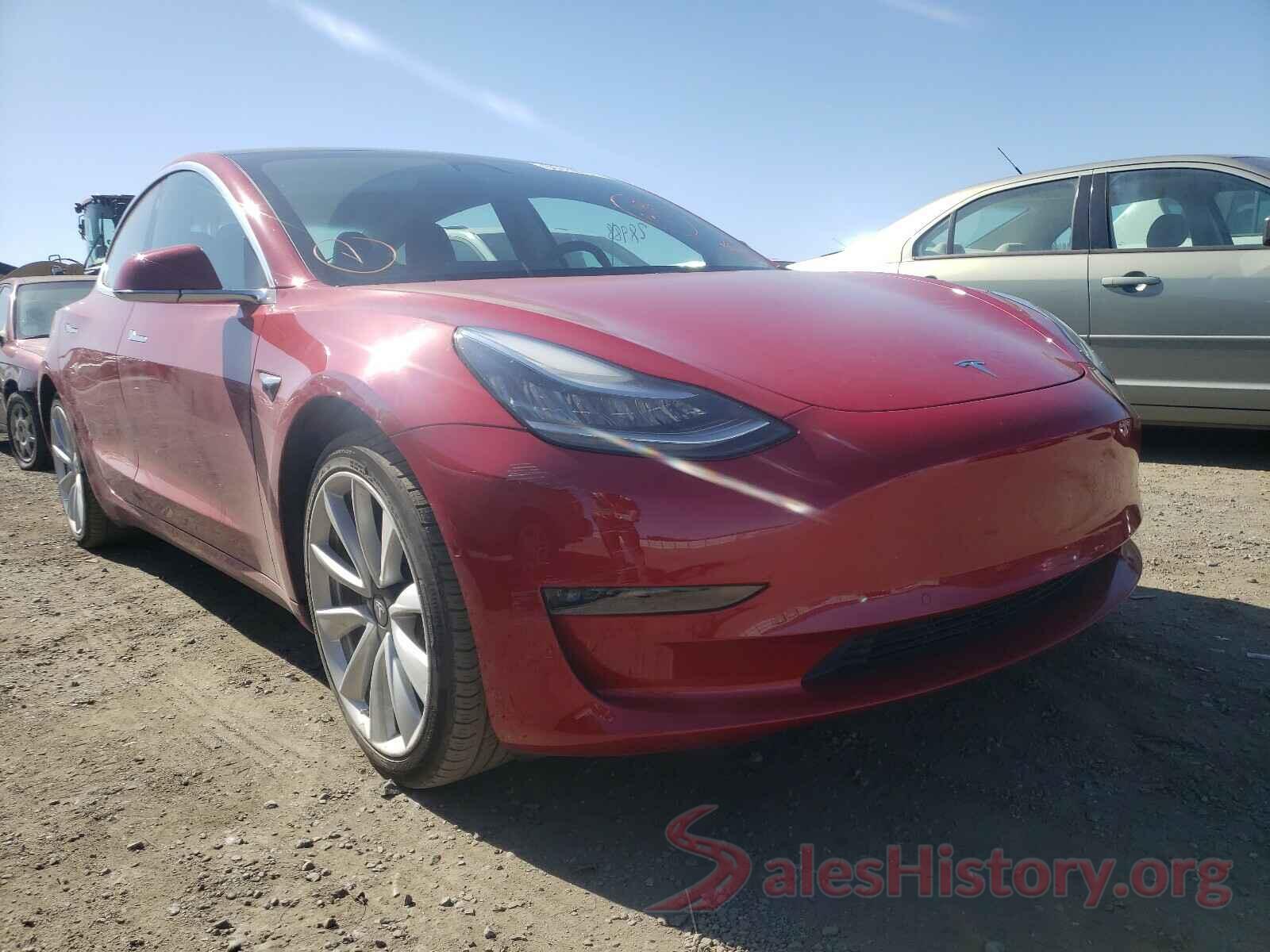 5YJ3E1EB0JF091479 2018 TESLA MODEL 3