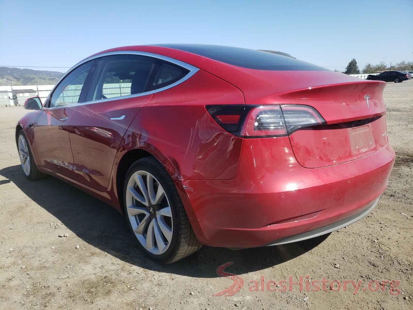 5YJ3E1EB0JF091479 2018 TESLA MODEL 3