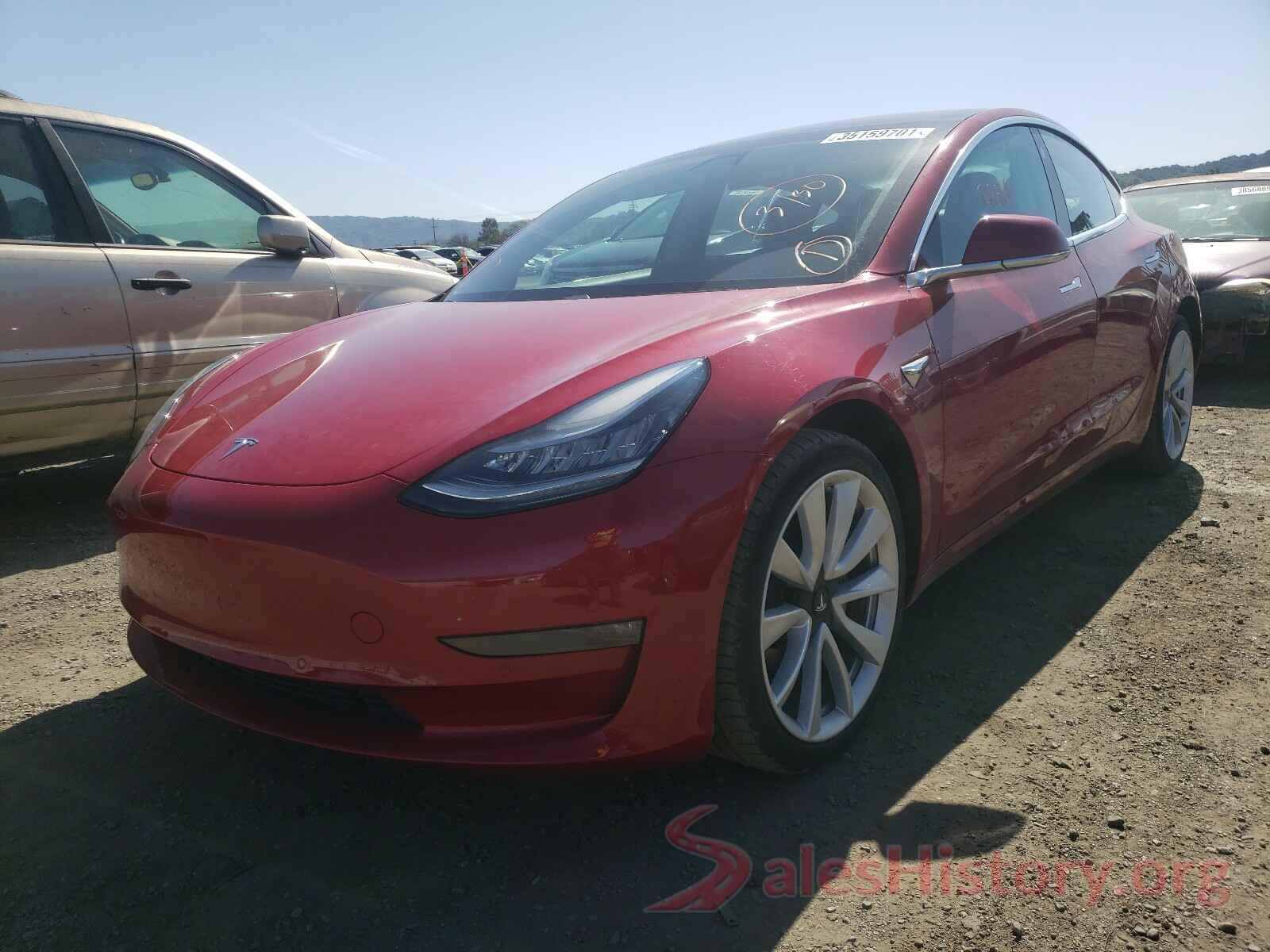 5YJ3E1EB0JF091479 2018 TESLA MODEL 3