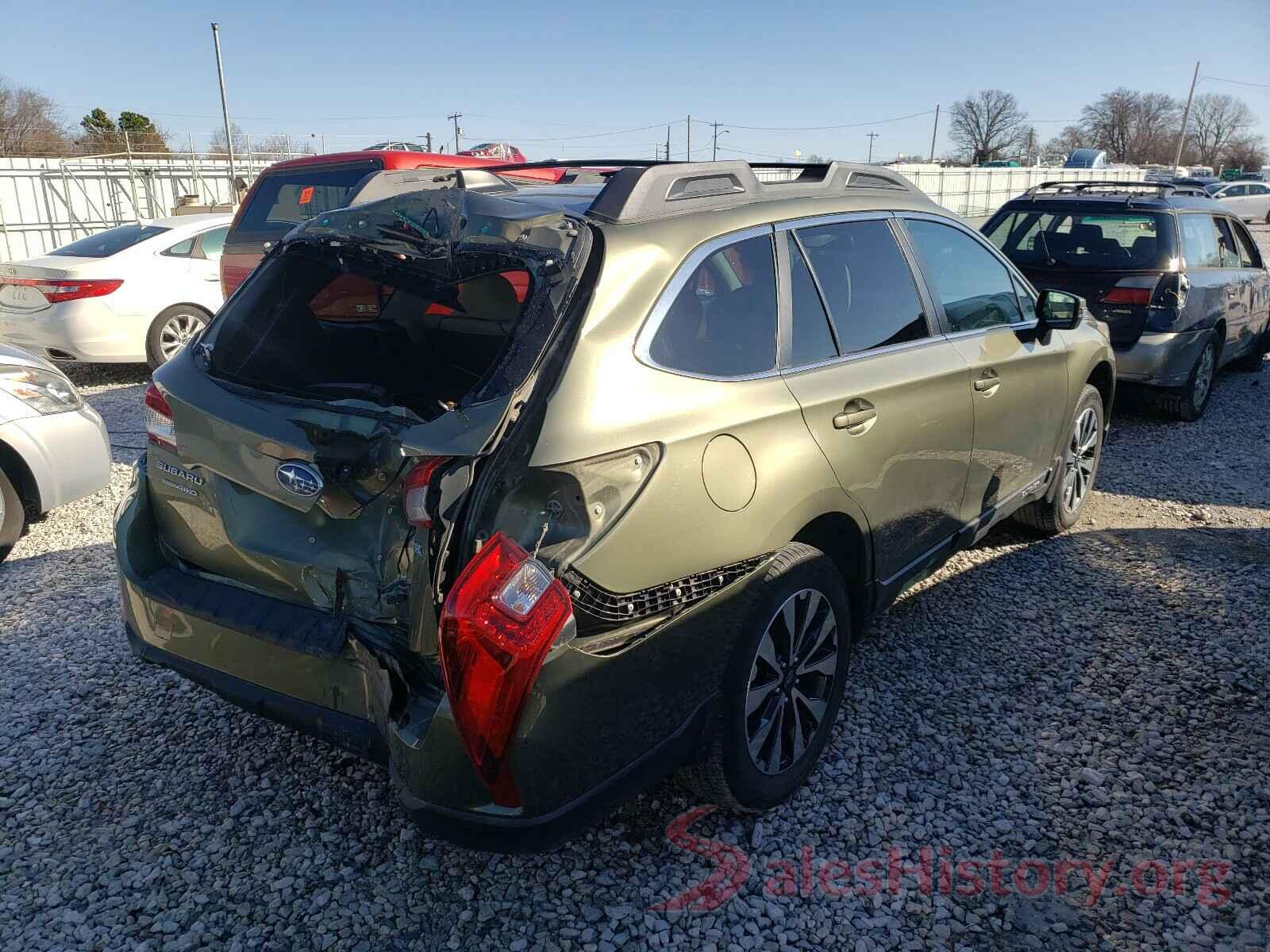 4S4BSBNCXG3239240 2016 SUBARU OUTBACK