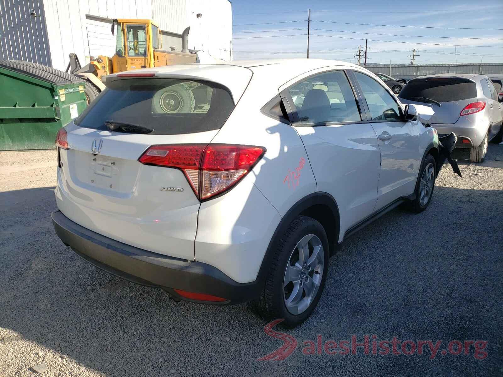 3CZRU6H33GM702876 2016 HONDA HR-V