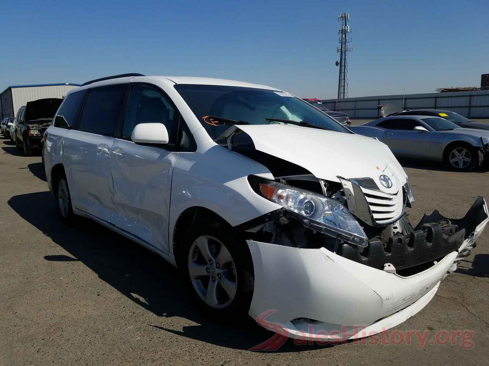 5TDKK3DC3GS708291 2016 TOYOTA SIENNA