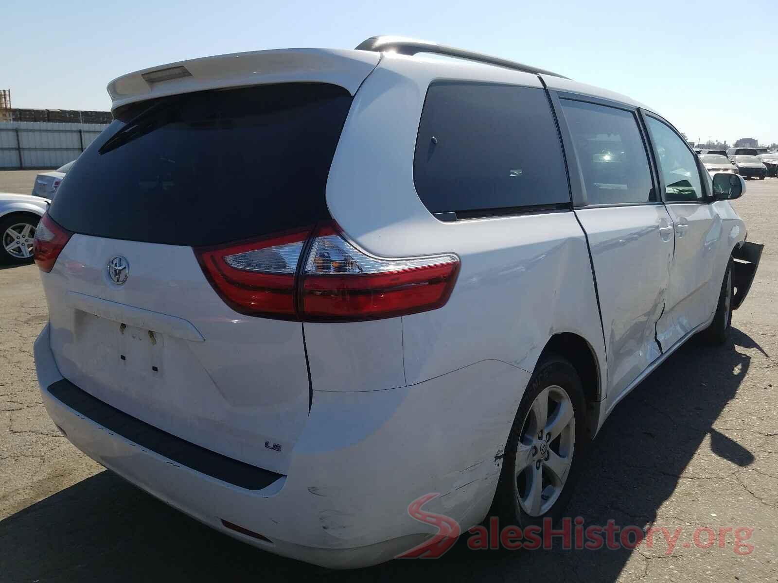 5TDKK3DC3GS708291 2016 TOYOTA SIENNA