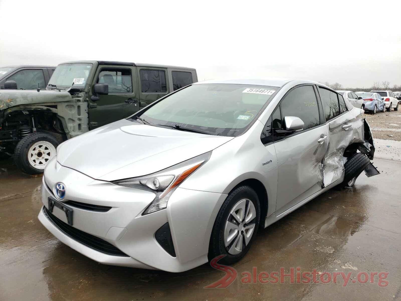 JTDKARFU5G3004347 2016 TOYOTA PRIUS