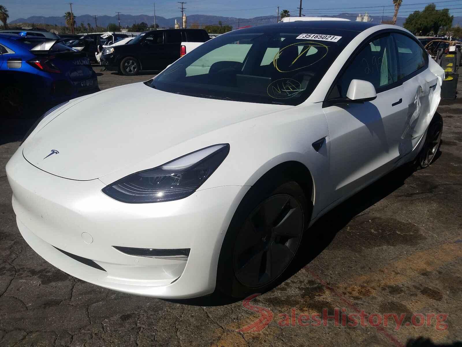 5YJ3E1EA1MF874015 2021 TESLA MODEL 3