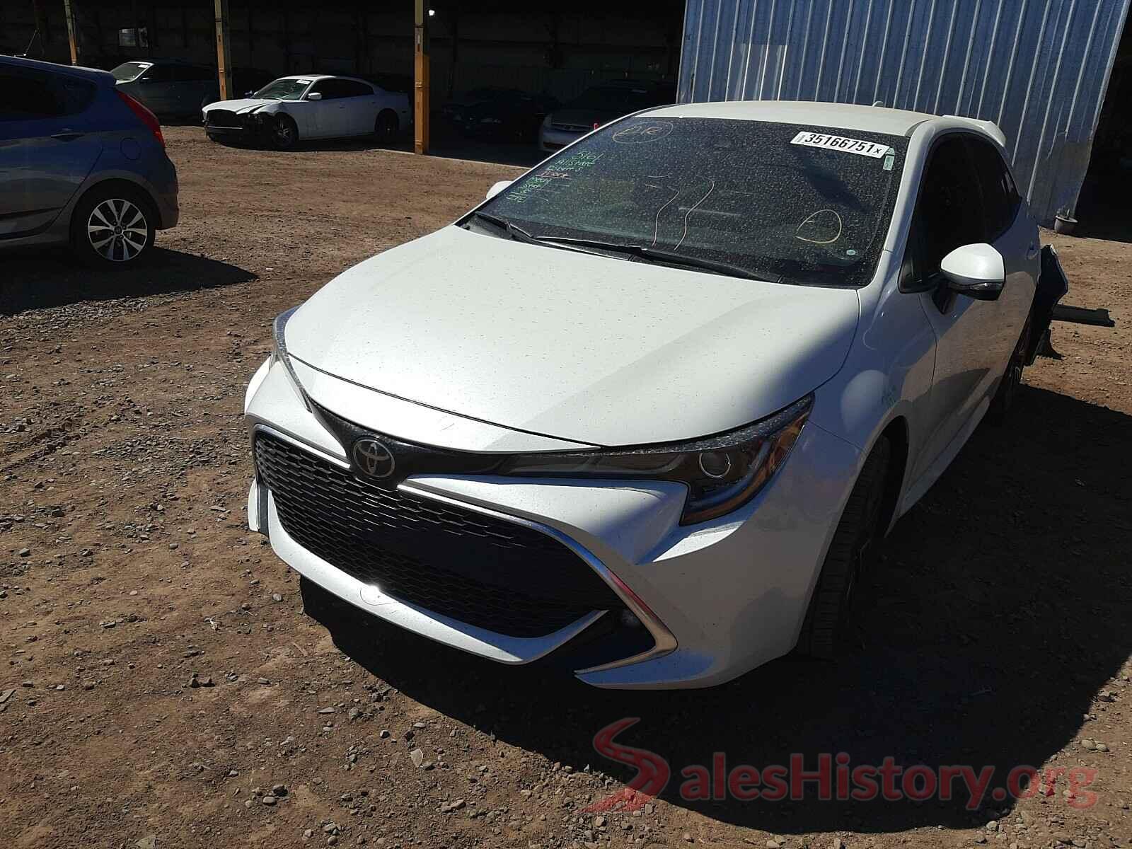 JTNK4RBE3K3005166 2019 TOYOTA COROLLA