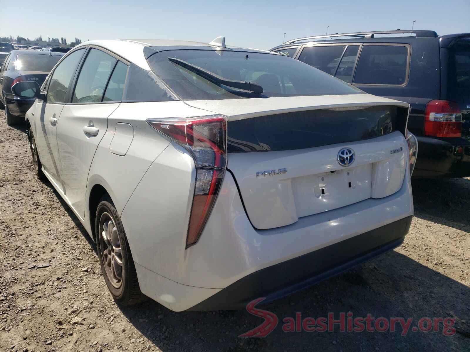 JTDKBRFU4G3531292 2016 TOYOTA PRIUS