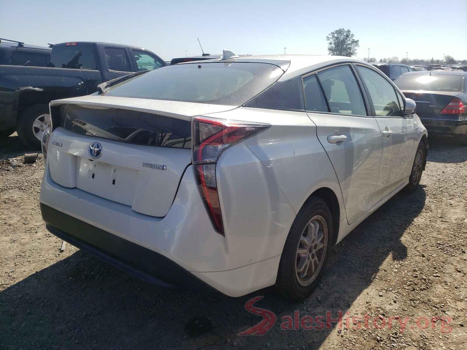 JTDKBRFU4G3531292 2016 TOYOTA PRIUS