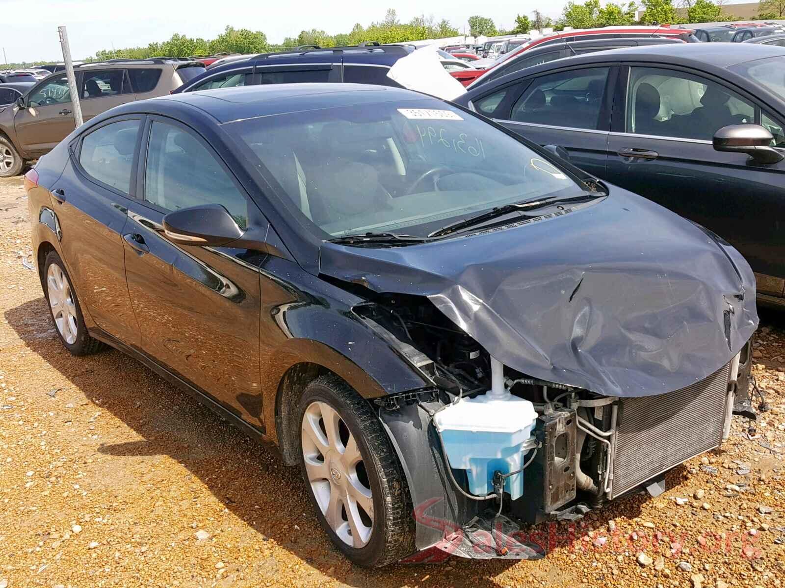 KMHDH4AE0CU318012 2012 HYUNDAI ELANTRA