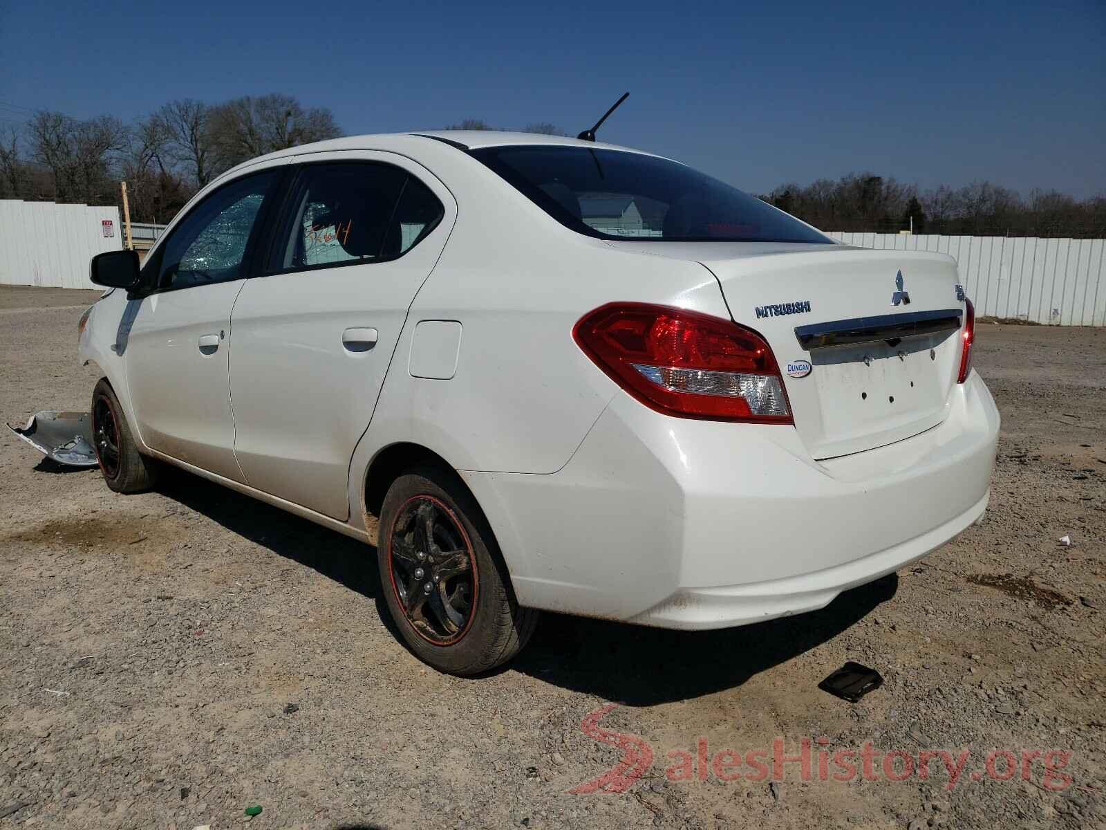 ML32F3FJ5JHF07199 2018 MITSUBISHI MIRAGE