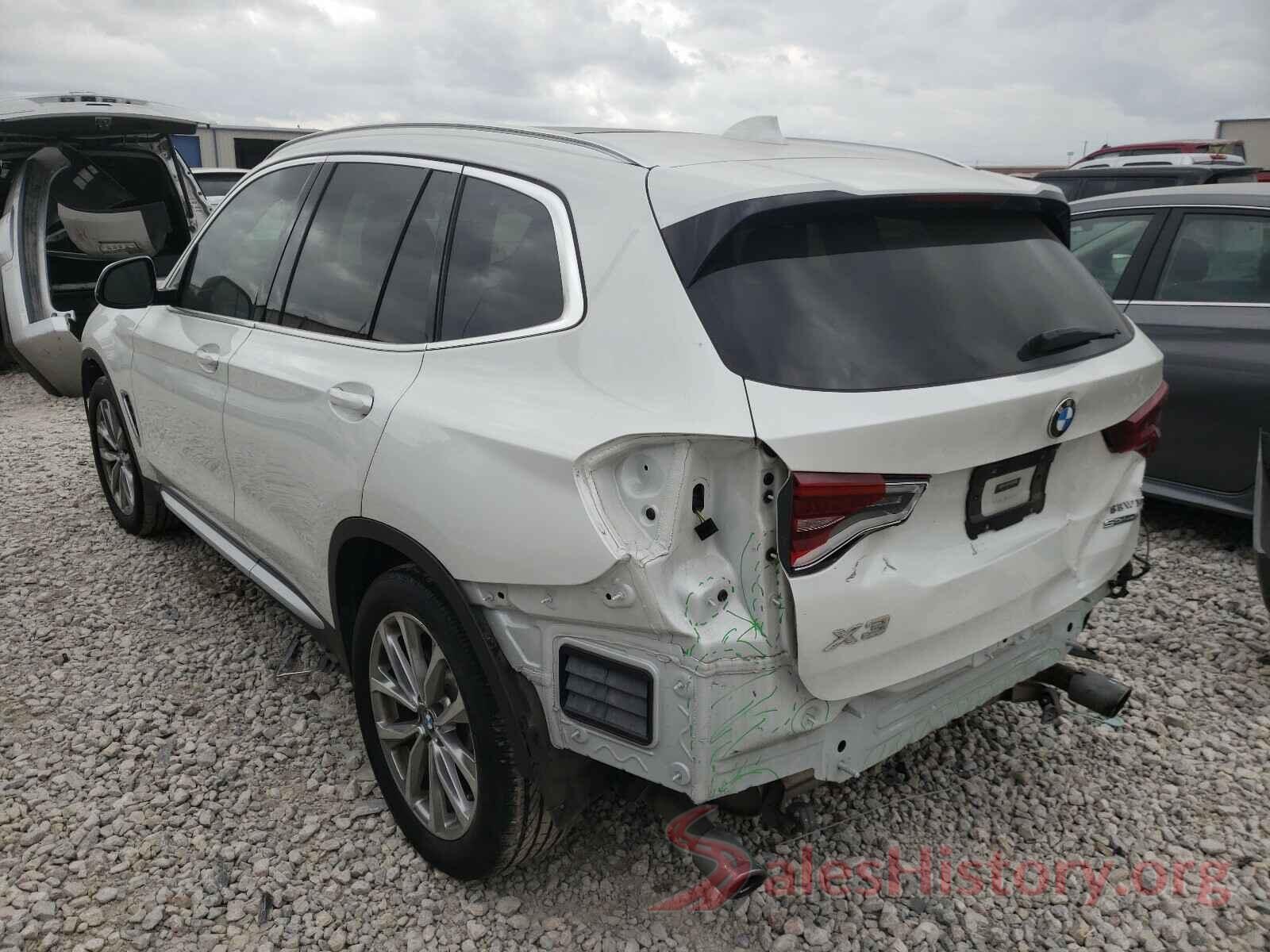 5UXTR7C5XKLE97791 2019 BMW X3