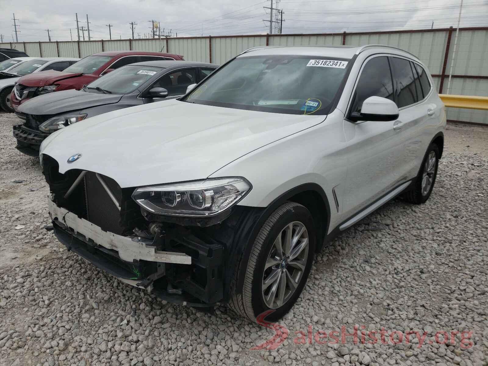 5UXTR7C5XKLE97791 2019 BMW X3