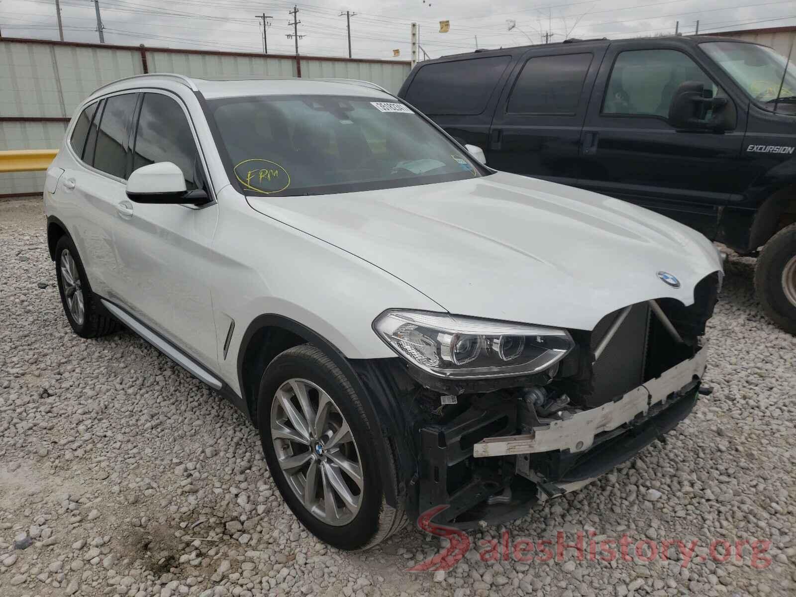 5UXTR7C5XKLE97791 2019 BMW X3