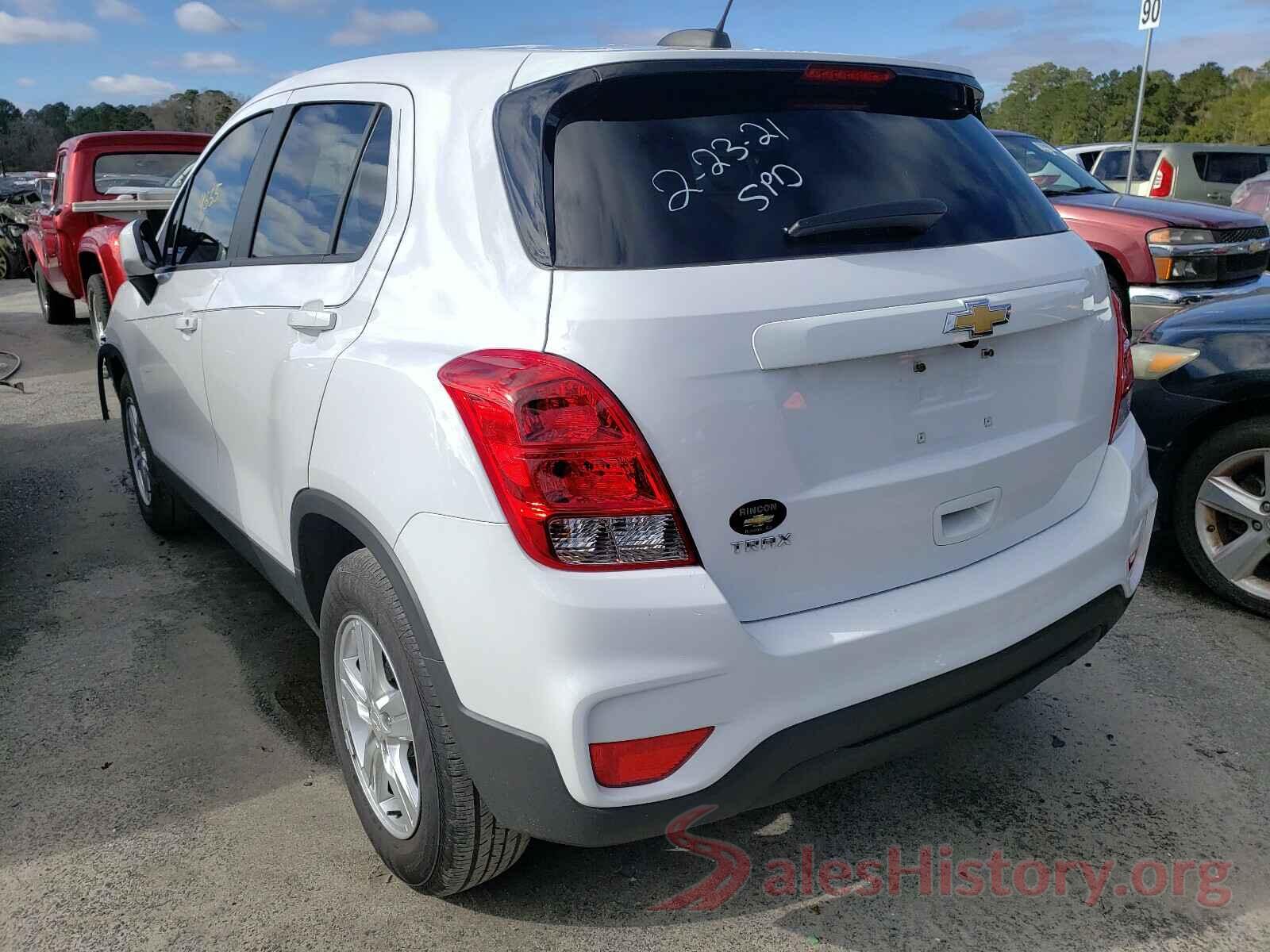 3GNCJKSB4LL293288 2020 CHEVROLET TRAX