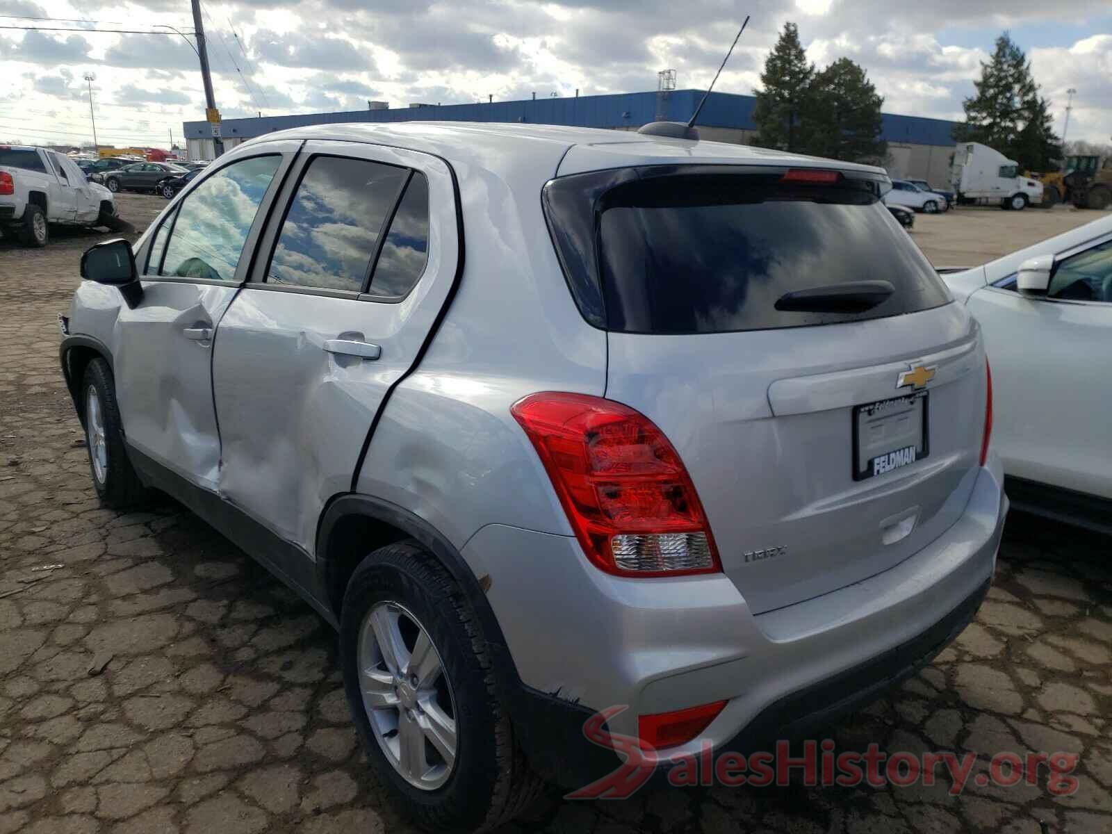 3GNCJKSB5KL394399 2019 CHEVROLET TRAX