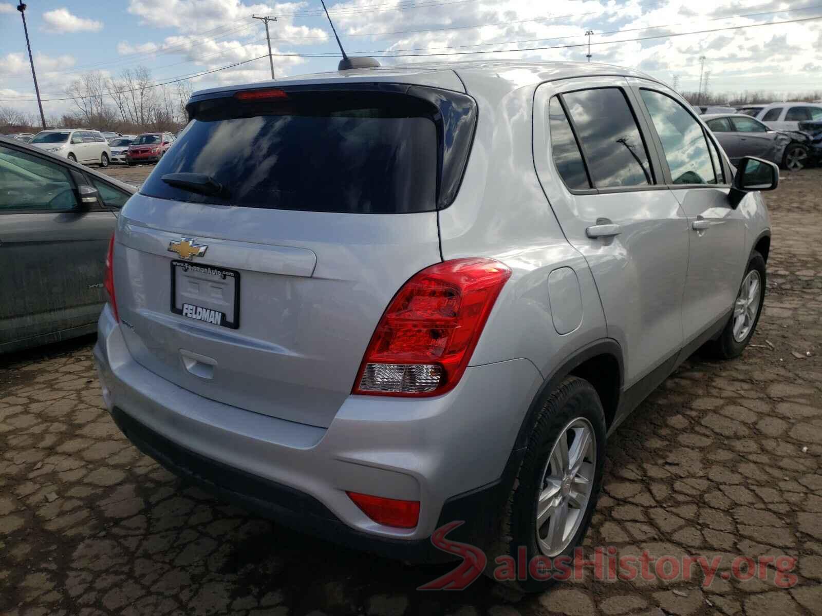 3GNCJKSB5KL394399 2019 CHEVROLET TRAX