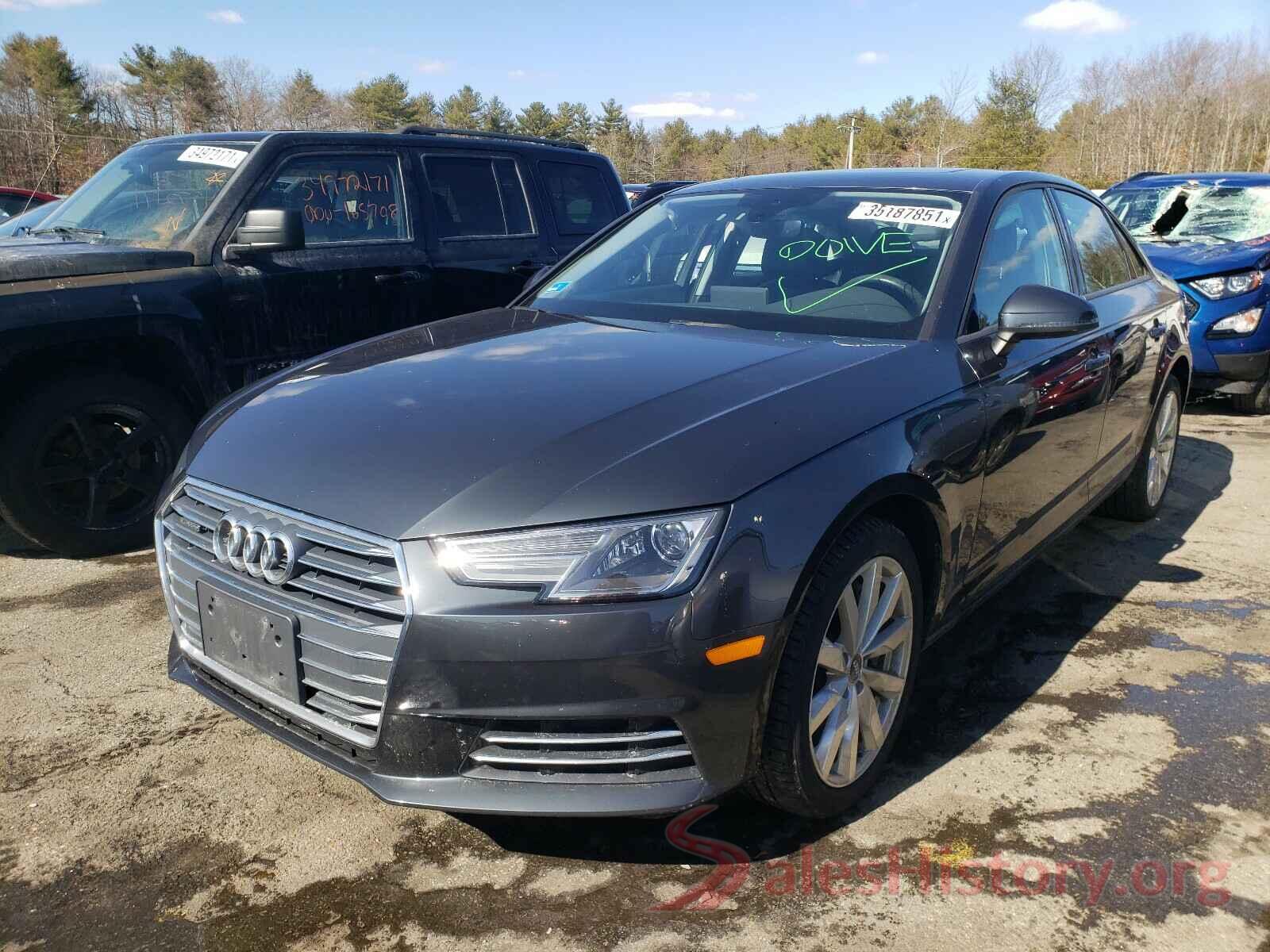 WAUANAF42HN023166 2017 AUDI A4