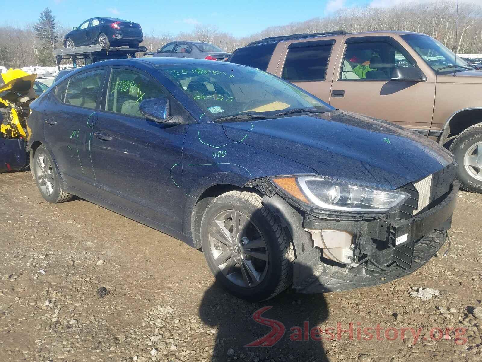 5NPD84LF3JH364371 2018 HYUNDAI ELANTRA