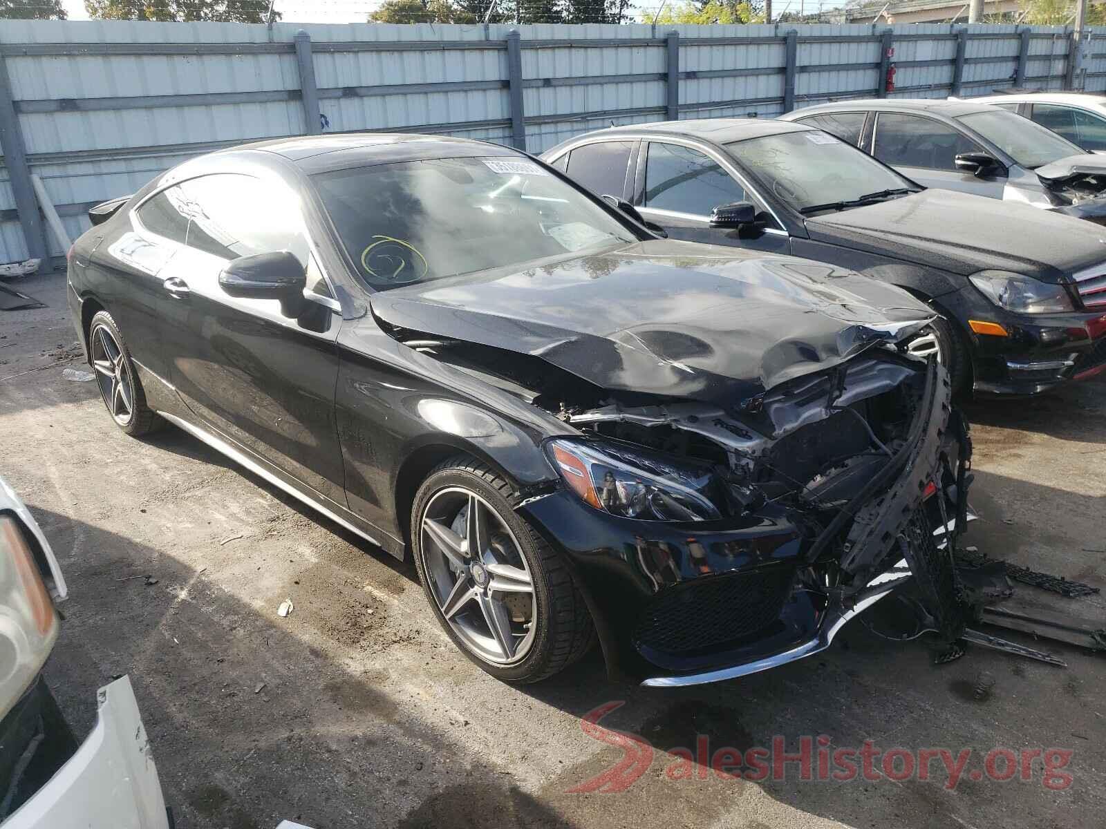 WDDWJ4KB6HF444382 2017 MERCEDES-BENZ C CLASS