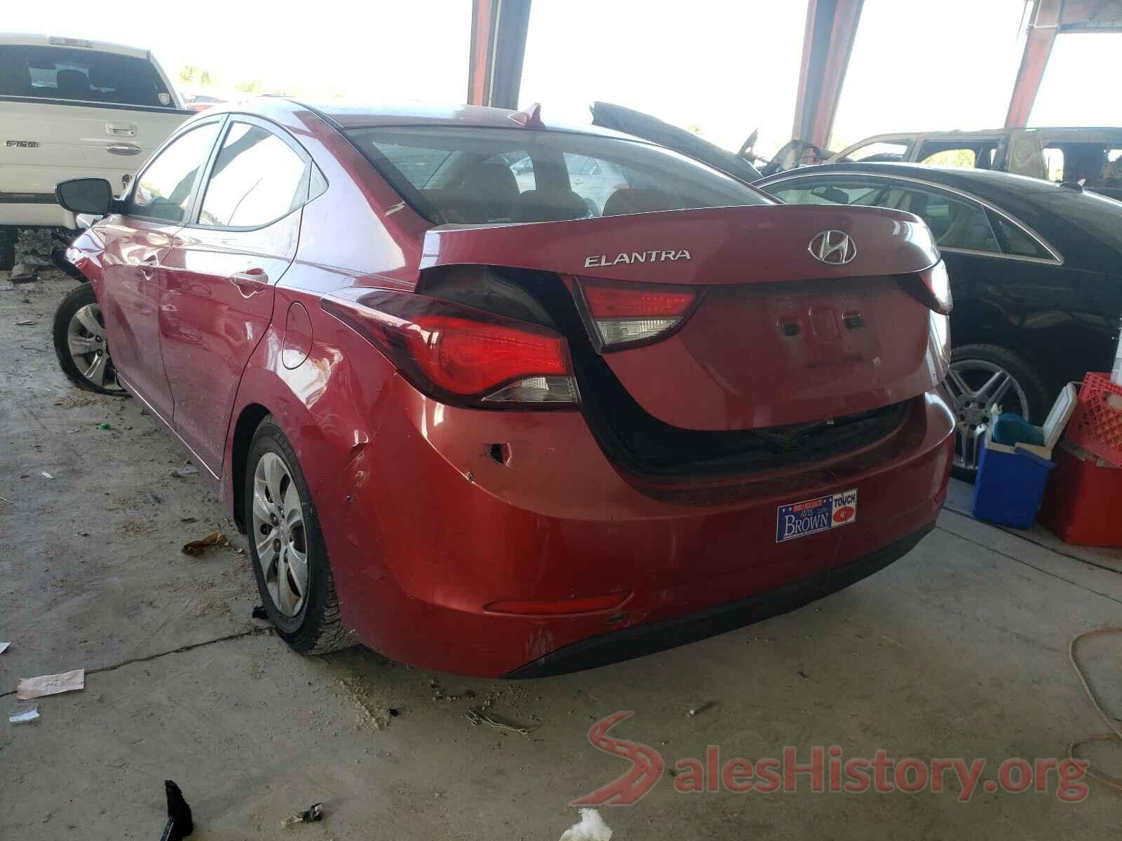 KMHDH4AE0GU512447 2016 HYUNDAI ELANTRA