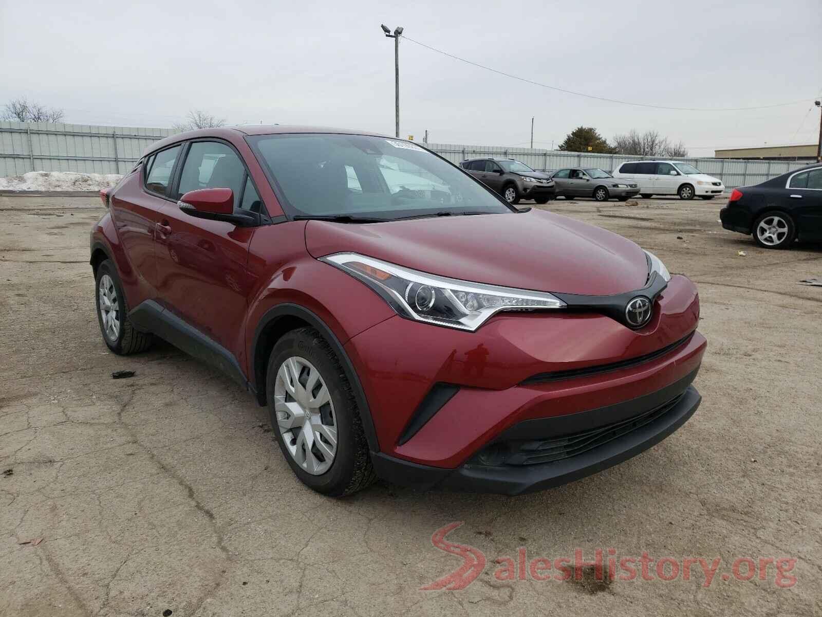 NMTKHMBX6KR080468 2019 TOYOTA C-HR