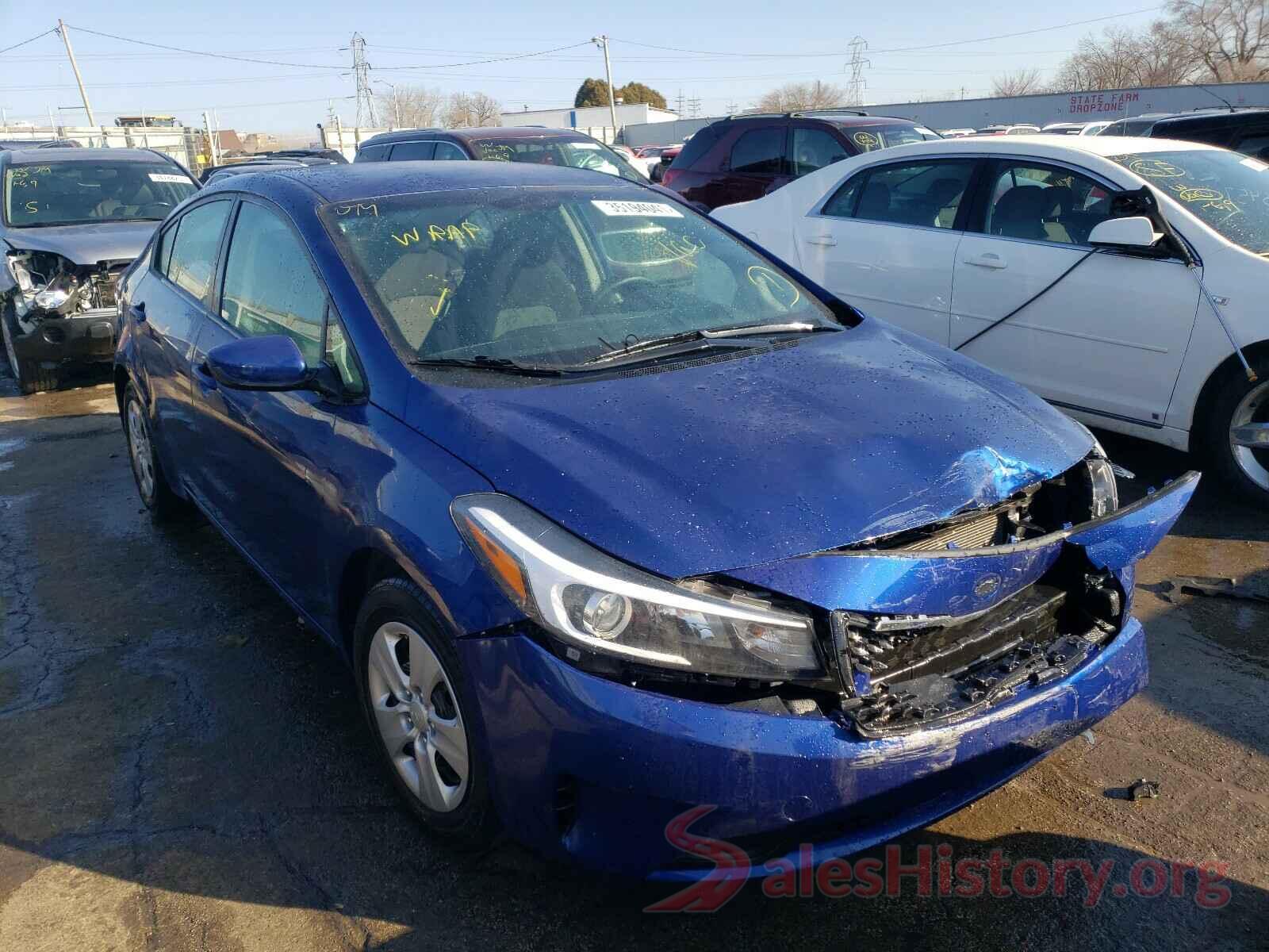 3KPFK4A7XJE283961 2018 KIA FORTE