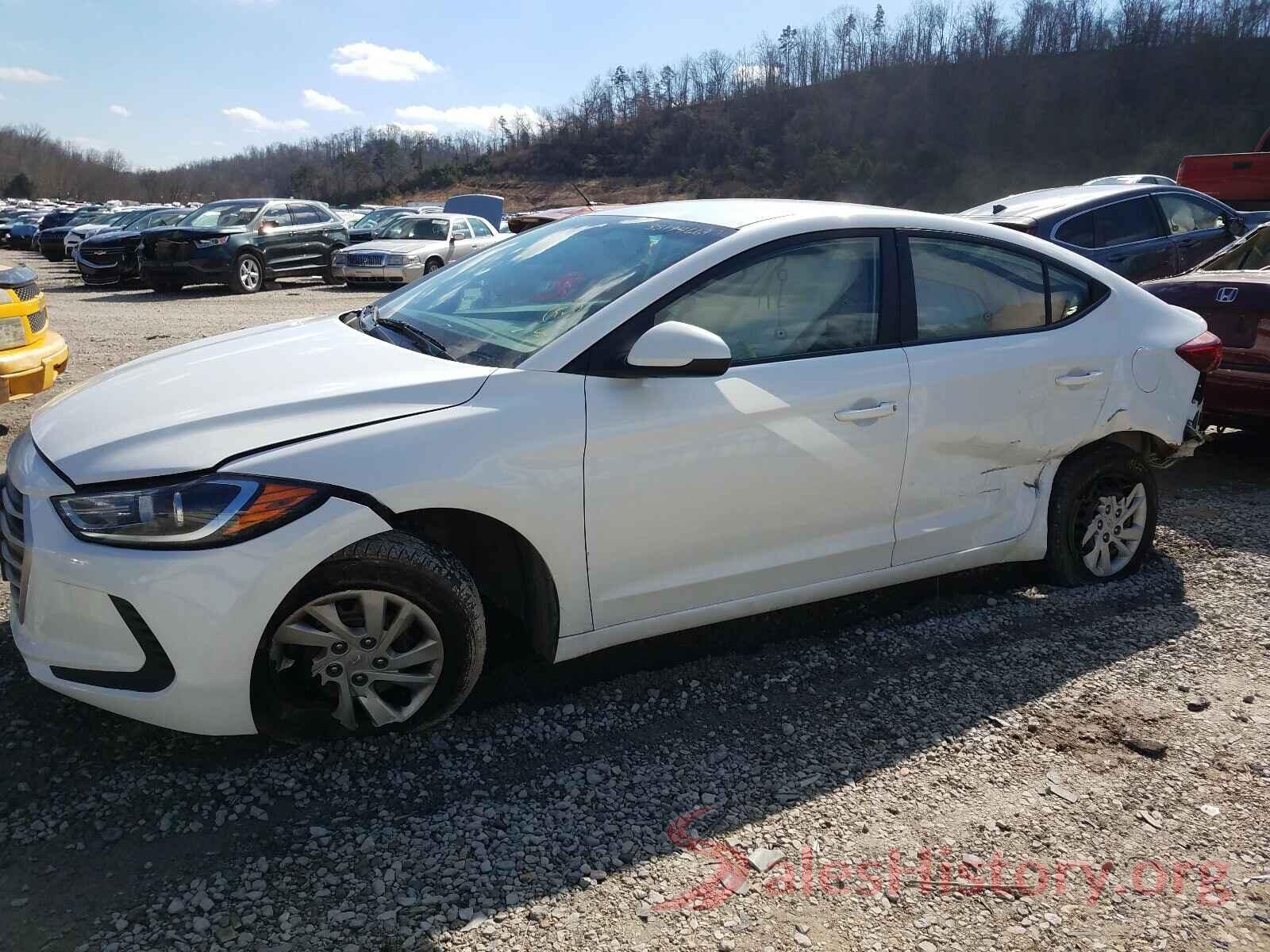 5NPD74LF3JH350523 2018 HYUNDAI ELANTRA