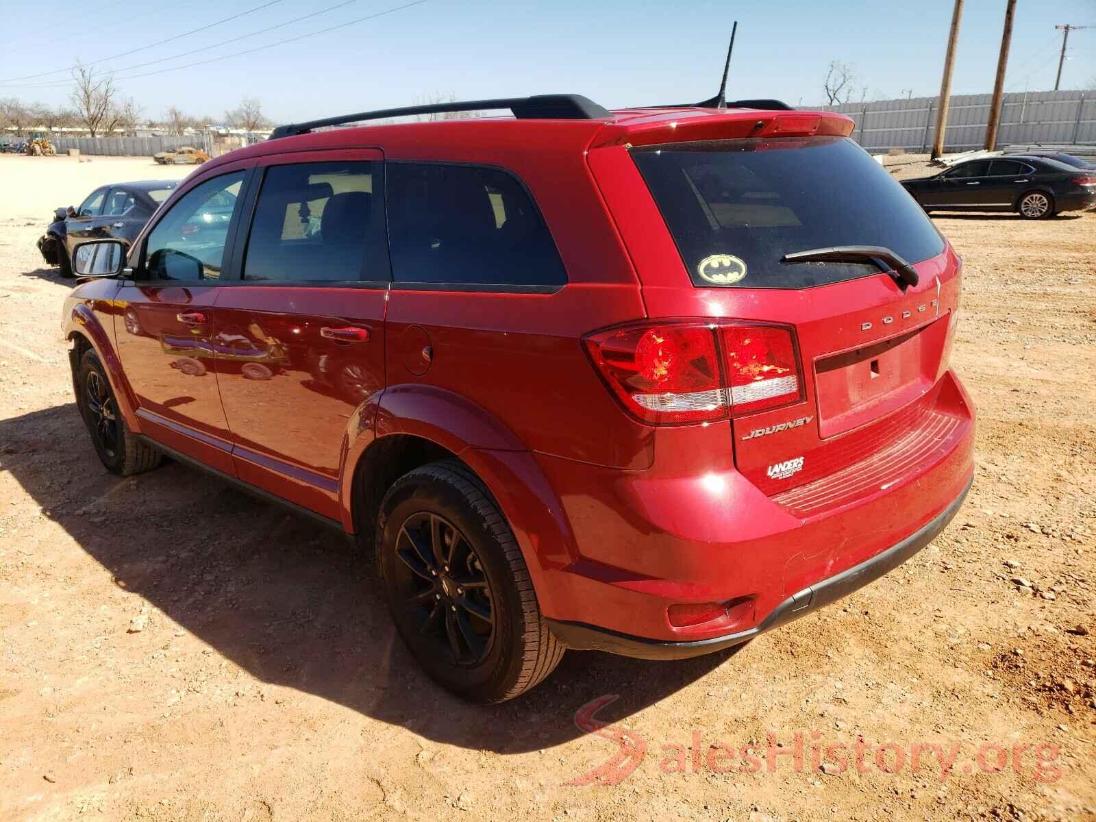 3C4PDCBBXKT852493 2019 DODGE JOURNEY