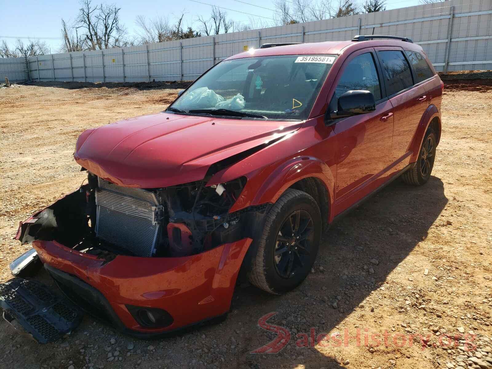 3C4PDCBBXKT852493 2019 DODGE JOURNEY