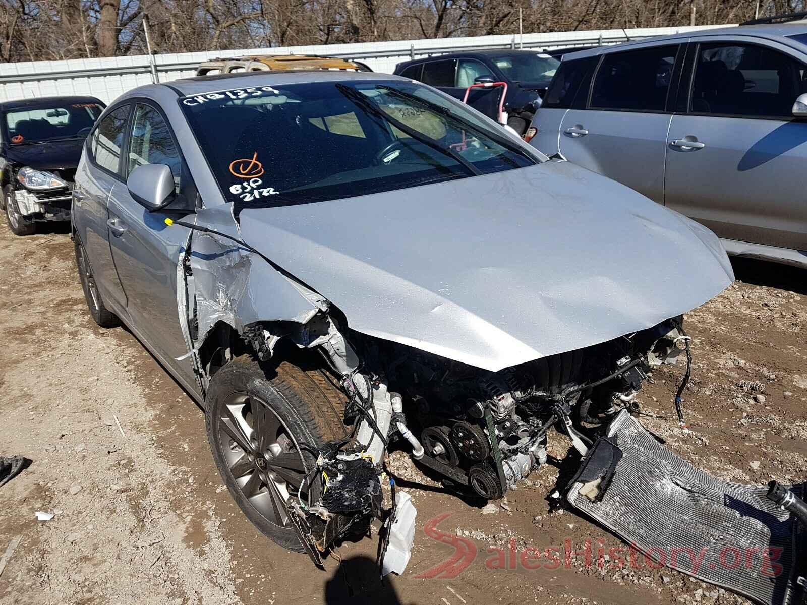 5NPD84LF8JH398175 2018 HYUNDAI ELANTRA