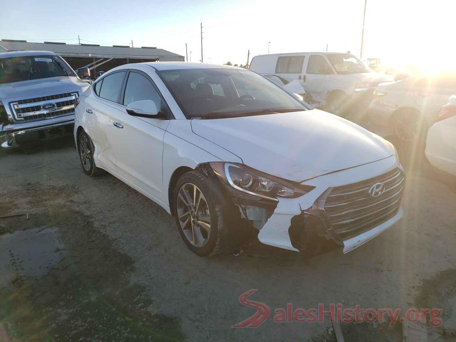 5NPD84LF7HH129160 2017 HYUNDAI ELANTRA