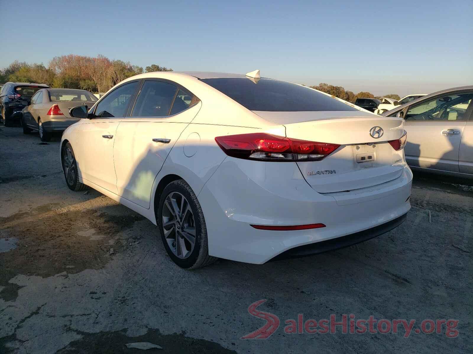 5NPD84LF7HH129160 2017 HYUNDAI ELANTRA