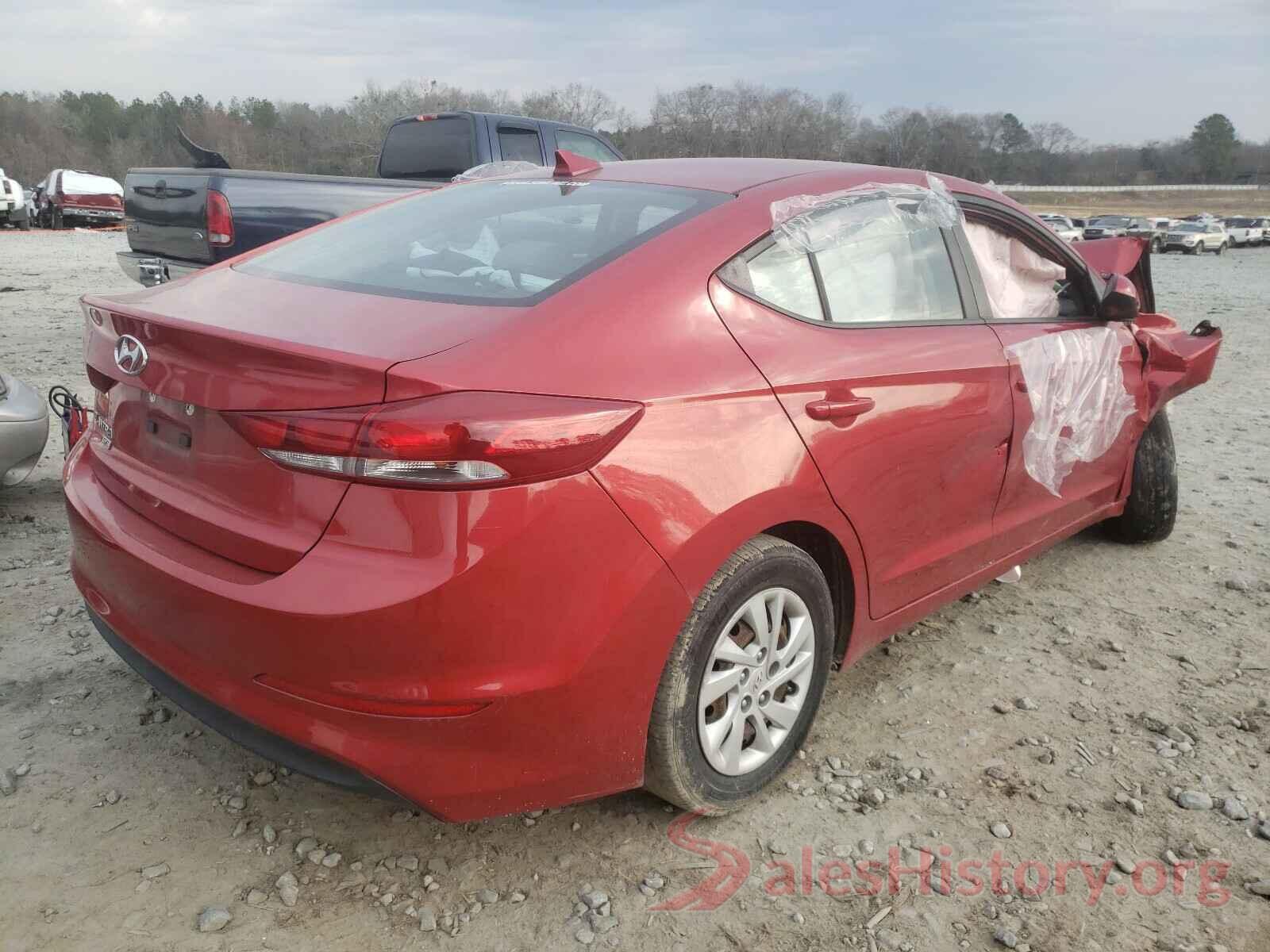 5NPD74LF5HH150690 2017 HYUNDAI ELANTRA