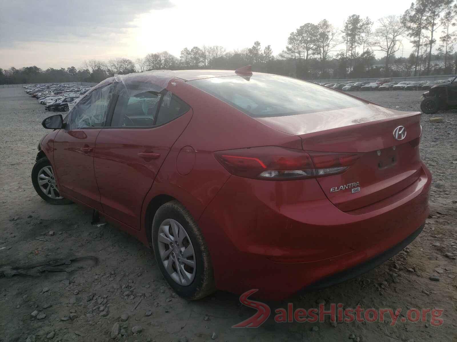 5NPD74LF5HH150690 2017 HYUNDAI ELANTRA